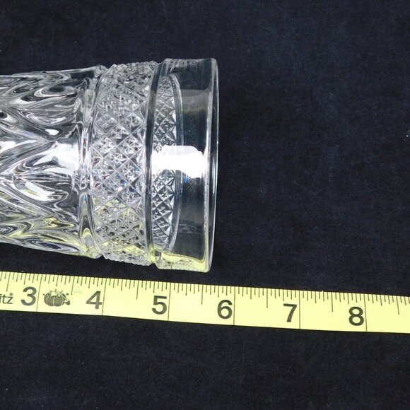 Set Of 2 Imperial Cape Cod Clear Square Footed Tumbler Glasses Vintage 5.5 Tea - Picture 12 of 12
